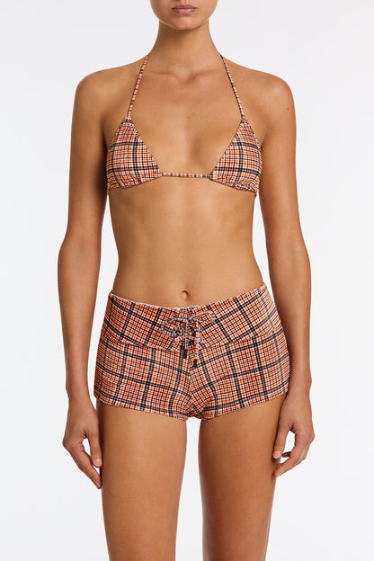 FREDY - JAM VELVET CHECK Short image 4