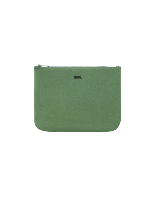 KHAKI - Neoprene Zip Pouch image 1